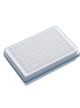 LABSELECT甄选 11545 96孔细胞培养板,白色框,透明平底(未TC处理)