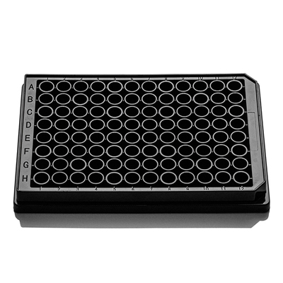 LABSELECT(甄选) 19514 96孔高成像细胞培养板,黑色框,透明平底