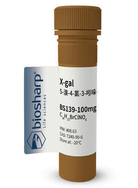 白鲨 Biosharp BS139-100mg 5溴4氯3吲哚betaD半乳糖苷Xgal