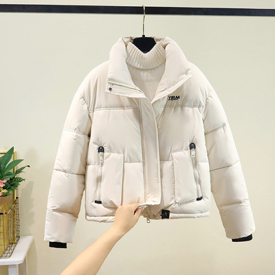 短款羽绒棉服女2025新款高端洋气小个子立领加厚保暖棉衣棉袄外套