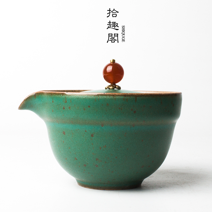 手工粗陶茶碗手抓壶 大号陶瓷盖碗普洱茶泡茶器 功夫茶具茶道配件在类目 餐饮具, 茶具, 功夫茶具中 - 来自Buy2taobao.com提供专业的淘宝代购服务