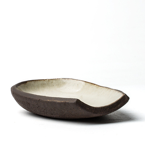 手工粗陶茶勺陶瓷赏茶荷仿古茶匙茶铲日式茶具功夫茶具配件茶道零