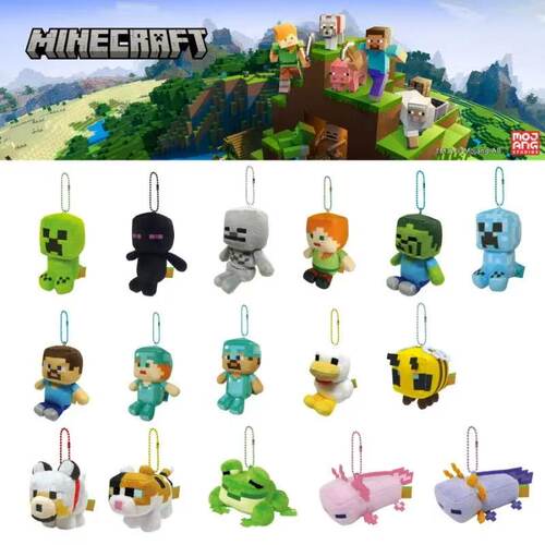 正品日版minecraft我的世界挂件