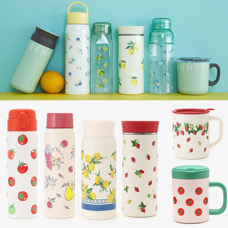 日本AfternoonTea草莓保温杯