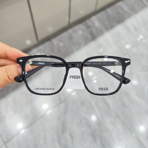 2025新款帕莎时尚男近视女潮方框轻板材近视防蓝光眼镜框PB75050