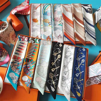 25桑蚕丝巾适用于H家包包