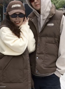 李宁反伍羽绒马甲男士外套休闲显瘦宽松冬季鸭绒男运动服AMRU013