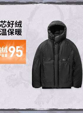 中国李宁成龙联名防泼水羽绒服