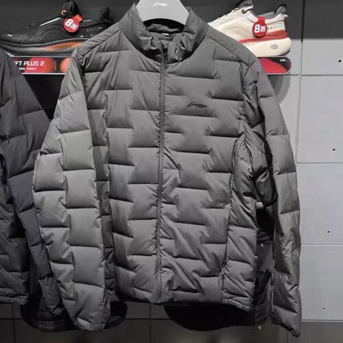 反季特价！李宁短款轻薄羽绒服