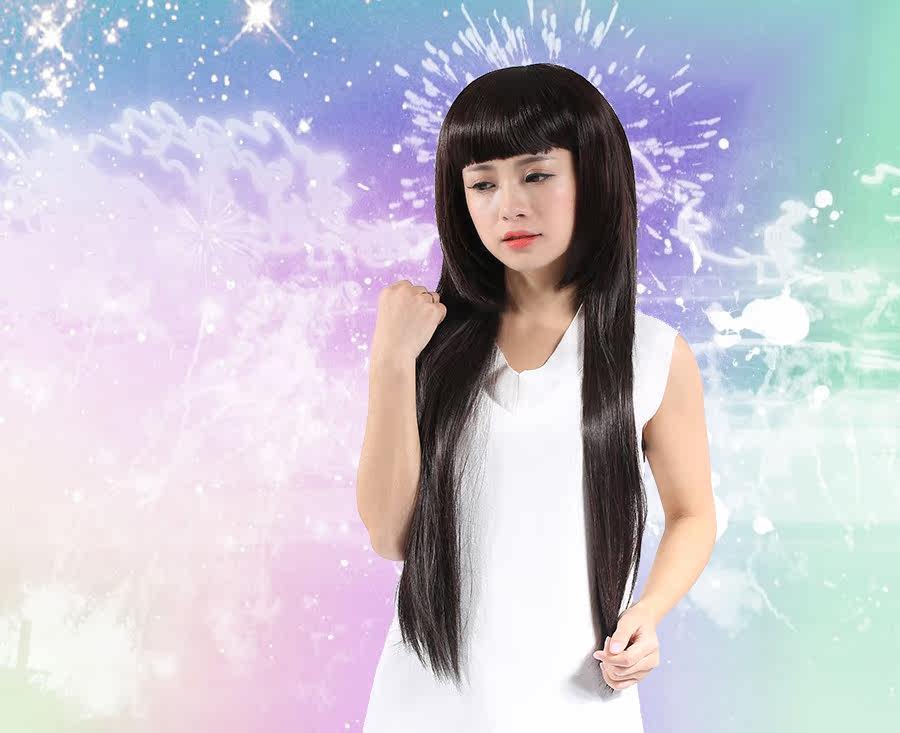 Perruque Long cheveux raides - Ref 2611335 Image 3