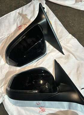 13-16F02宝马7系730Li 740 750 760倒车镜总成后视镜配件反光镜片