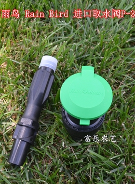 雨鸟取水阀杆子地插 美国进口RAINBIRD快速洗车浇水器原装P33DK
