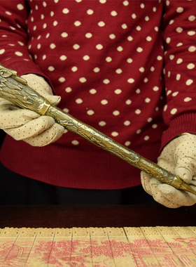 黄铜材质仿古风寿星头包邮鞋拔子