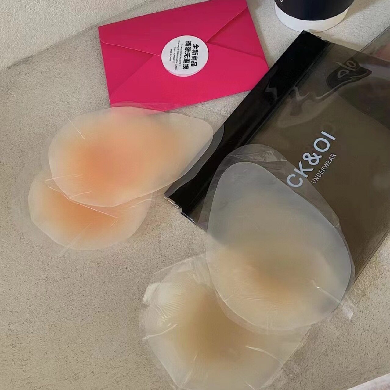 CK&OI 超王炸宝藏单品！液态提拉胸贴硅胶抗敏隐形不凸点乳贴女