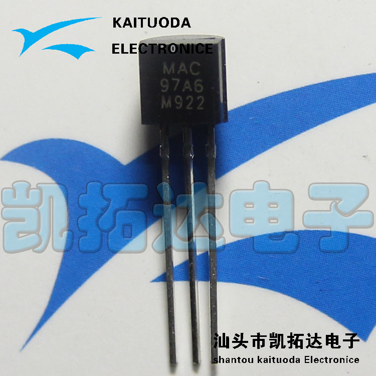 【凯拓达电子】全新原装 MAC97A6双向可控硅