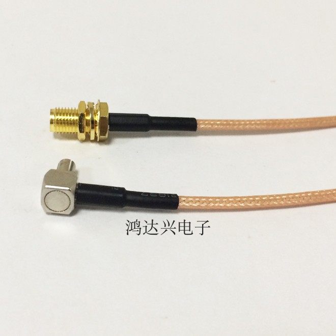SMA母头转TS9公头3G4G天线延长线 华为路由WIFI转接线 SMA-K/TS9