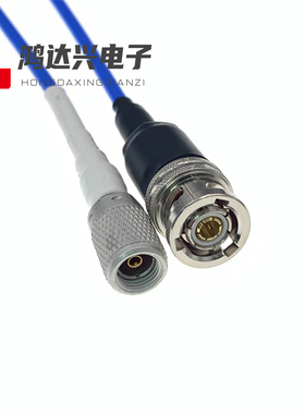 M17/176-00002 1553b线缆 DK-621-0411转PL75-47连接线 三同轴线