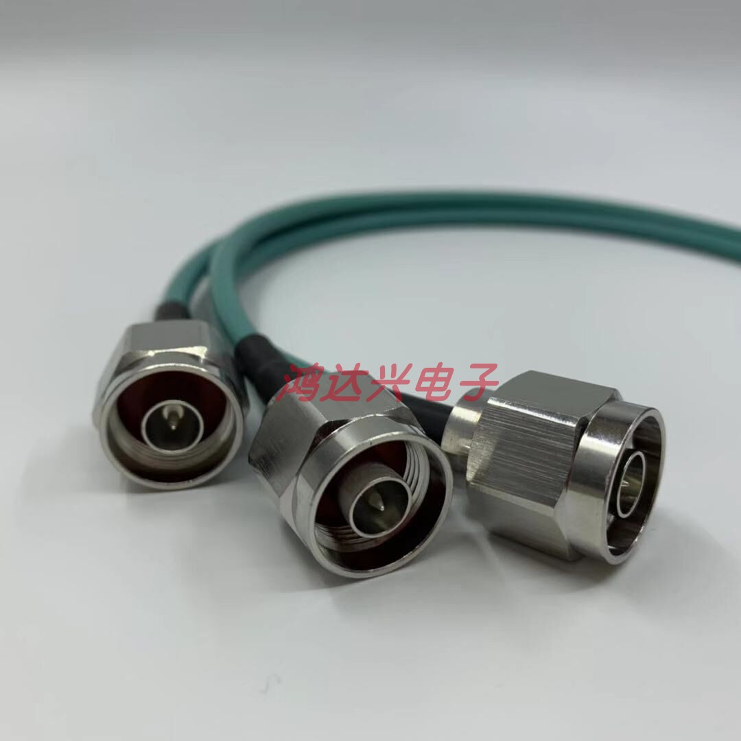进口特氟龙镀银同轴线 信号线 高频率低损耗 N公转SMA公馈线8-16G