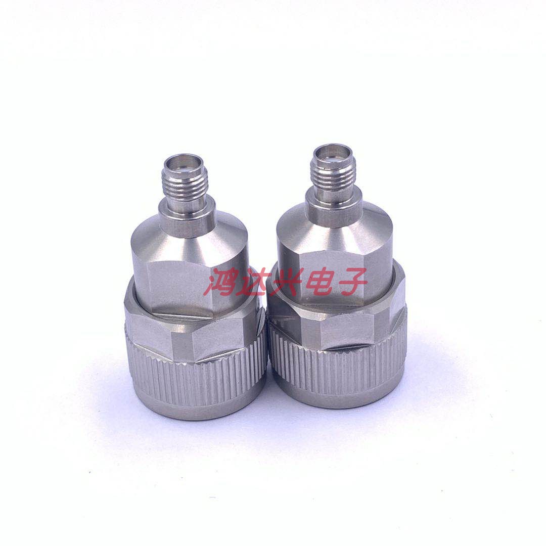 N公转SMA母同轴射频转接头 不锈钢低损耗高频率DC-18G RF-N转SMA