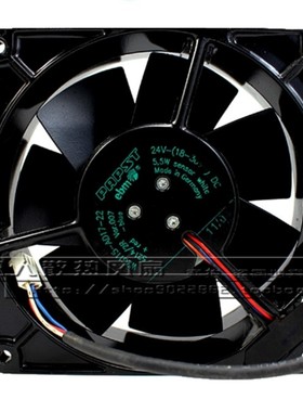 W2G115-AD17-22 德国12738 24V 5.5W全金属直流散热风扇