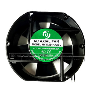 辉盈 HY17251HA2BL/SL/ST/BT 17CM轴流38W 220V控制机柜散热风扇