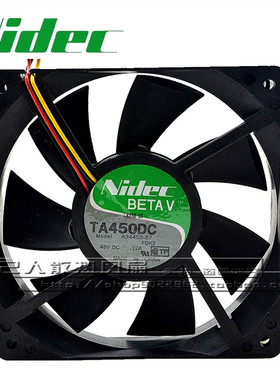 尼迪克NIDEC A34452-57 48V 0.12A 12025 12CM机箱变频器散热风扇