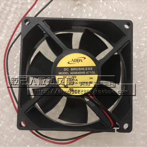 三菱电梯配件风扇 AD0848HB-A71GL 8025 48V 0.11A 控制柜变频器