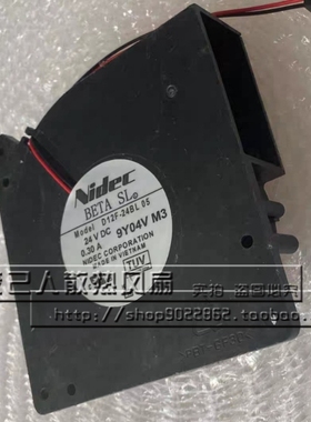 正品NIDEC GAMMA32 12032 D12F-24BL 05 24V 0.3A 鼓风机涡轮风扇