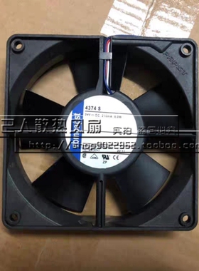 ebmpapst 4314/2/U/S/R/MS/G/NH/19/17V/17MVU 4374 24V风扇4394