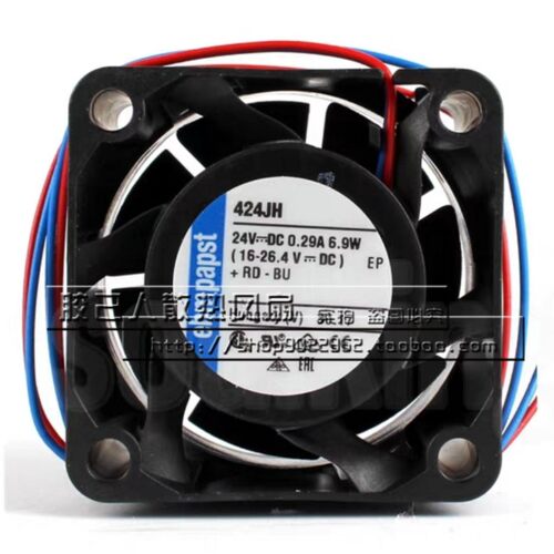 全新德国TYP 424J/2HP DC24V 424JN/JH 变频器风扇422JM