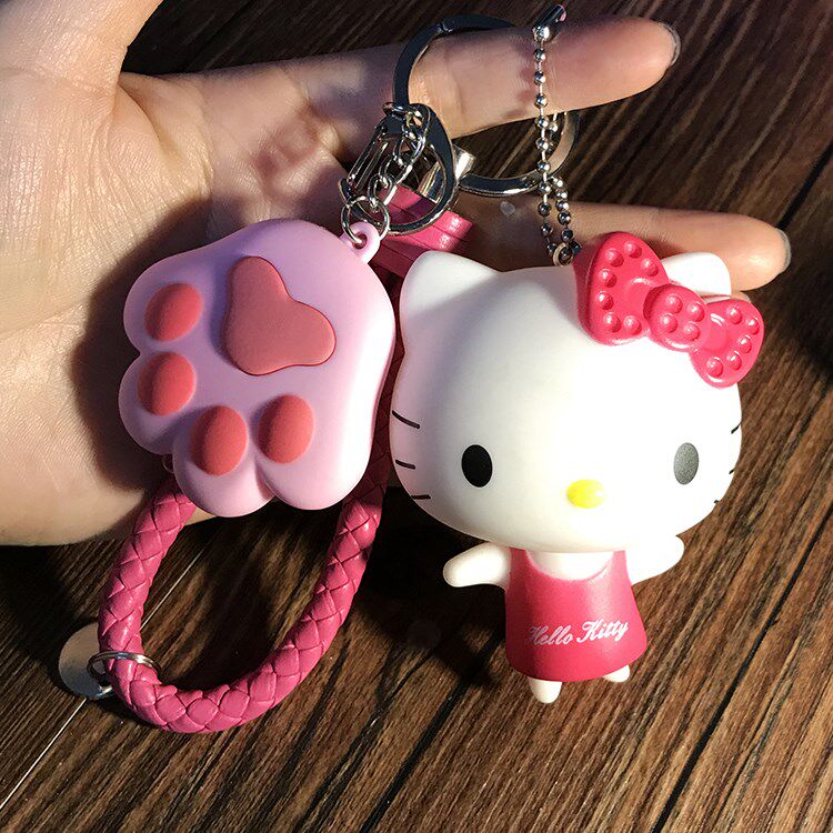 Cartoon HolleKitty Key buckle Hello Kitty Car keys Chain Ring Bag pendant originality Pendant jewelryin the Festive supplies/Gift , Gift ideas , Keychain  category - from Buy2taobao.com to provide professional Taobao agent buy service