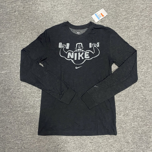 耐克男子速干跑步长袖T恤