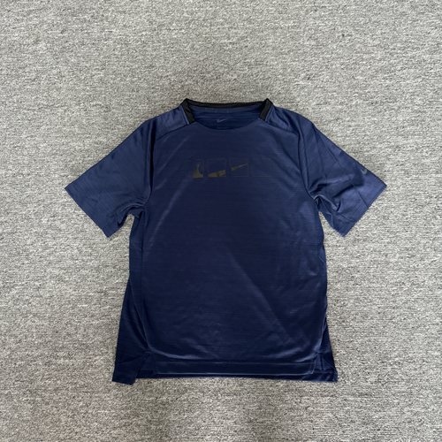 Nike/耐克Dri-FIT 男女大童针织速干透气网眼轻盈短袖 HJ0631-410