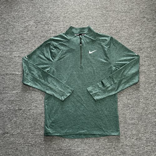 Nike/耐克 男子秋季运动跑步训练速干透气反光立领长袖DD4757-338