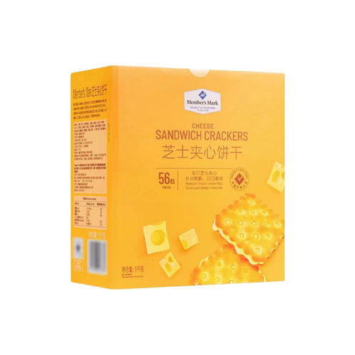 SAM会员超市代购芝士夹心饼干1000克56包