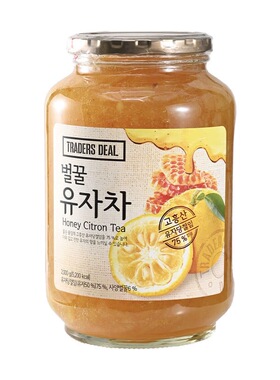 上海SAM会员超市代购韩国进口 蜂蜜柚子茶2kg冲饮冲泡水夏季冷饮