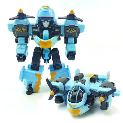 飞机坦克卡通变形机器人