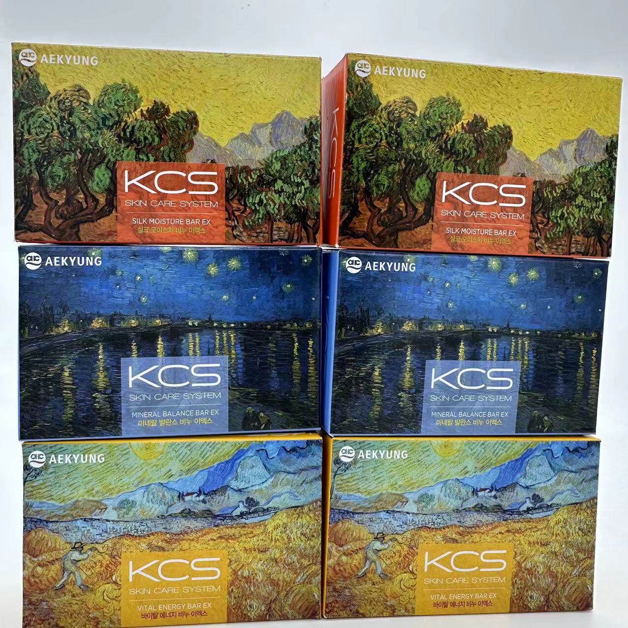 韩国爱敬可希丝KCS名画香皂控油清爽保湿沐浴香皂洗脸久留香正品