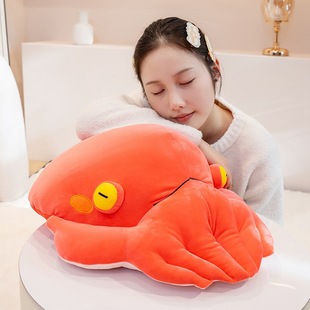 跨境章鱼毛绒玩具八爪鱼公仔玩偶鱿鱼大号抓机娃娃海洋生物抱枕女