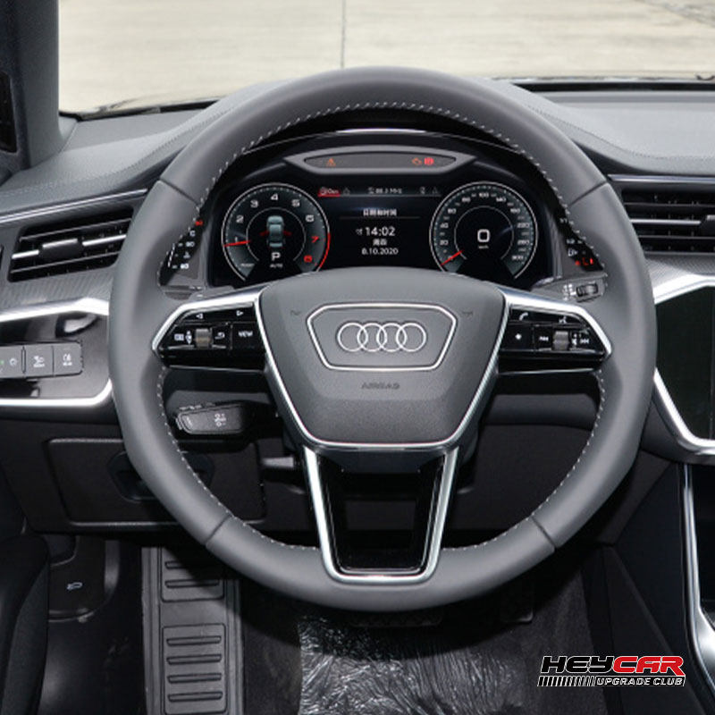 奥迪方向盘加热改装升级