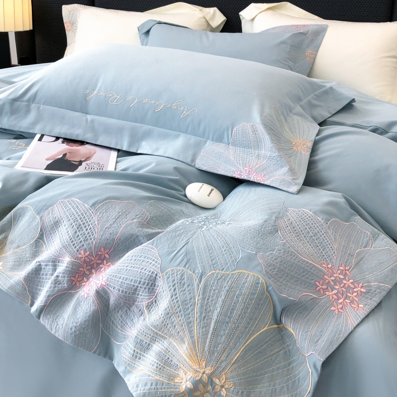 新款輕奢風200支全棉純棉四件套