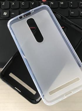 Asus华硕Zenfone 2 ZE551ML透明硅胶软手机壳保护套ZE550ML钢化膜