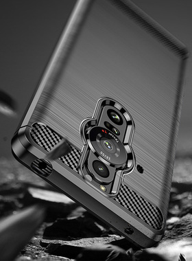 适用索尼Xperia pro-i全包边手机TPU软壳拉丝防摔磨砂索尼XQ-BE62电话XQ-BE42保护套