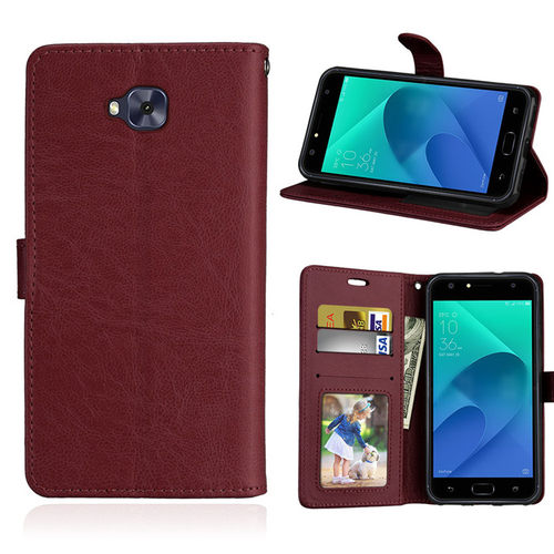 ZenFone4 Selfie华硕ZD553KL|X00LD钱包软硅胶手机壳翻盖保护皮套