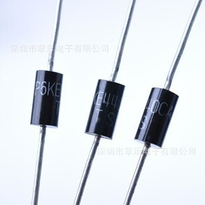 53V 58.9V 65.1V 瞬态抑制二极管 P6KE62CA 600W P6KE62A