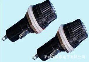 5*20 双环座 黑色保险丝座