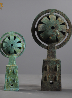 御如意青铜器西周虢国青铜銮铃