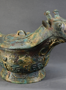 御如意铜摆件复古怀旧