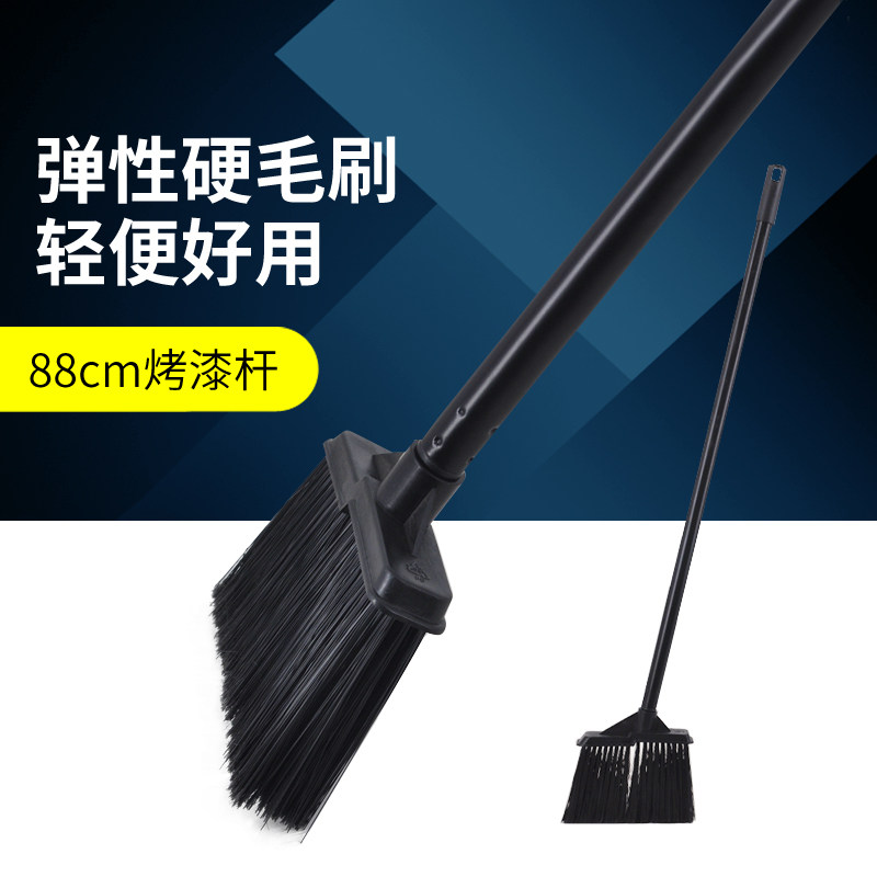 窄头缝隙小扫把室内户外院子弹性丝毛扫帚家用扫地笤帚垃圾铲簸箕