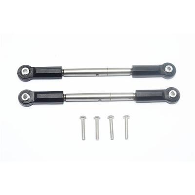 YETI XL 90032 不锈钢硬钢反牙下转向拉杆+胶波脚-1对 YTL047SPN